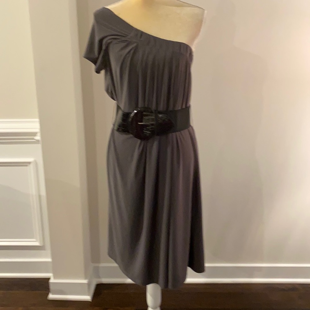 One Shoulder Dress.